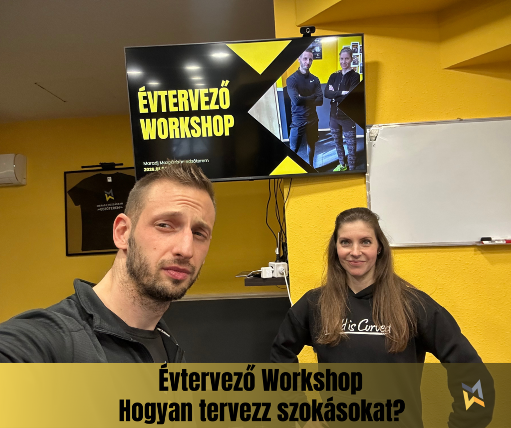 Évtervező Workshop - Hogyan tervezz új szokásokat?