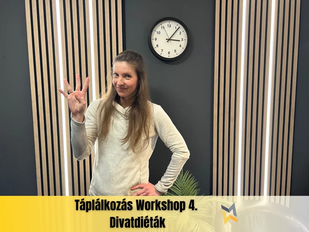 Táplálkozás Workshop 4. rész - Divatdiéták